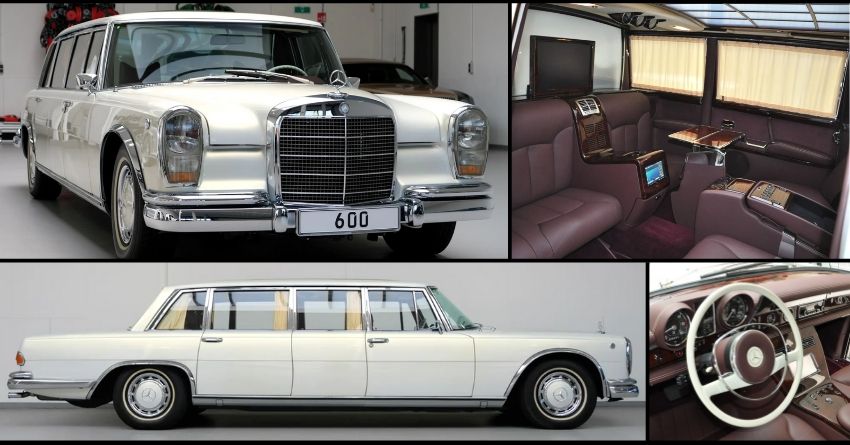 آشنایی با Mercedes-Benz 600 Pullman