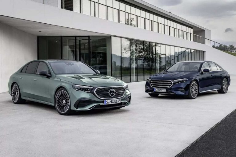 معرفی نسل جدید مرسدس بنز E کلاس با طراحی مشابه EQ و پیشرانه‌های هیبرید