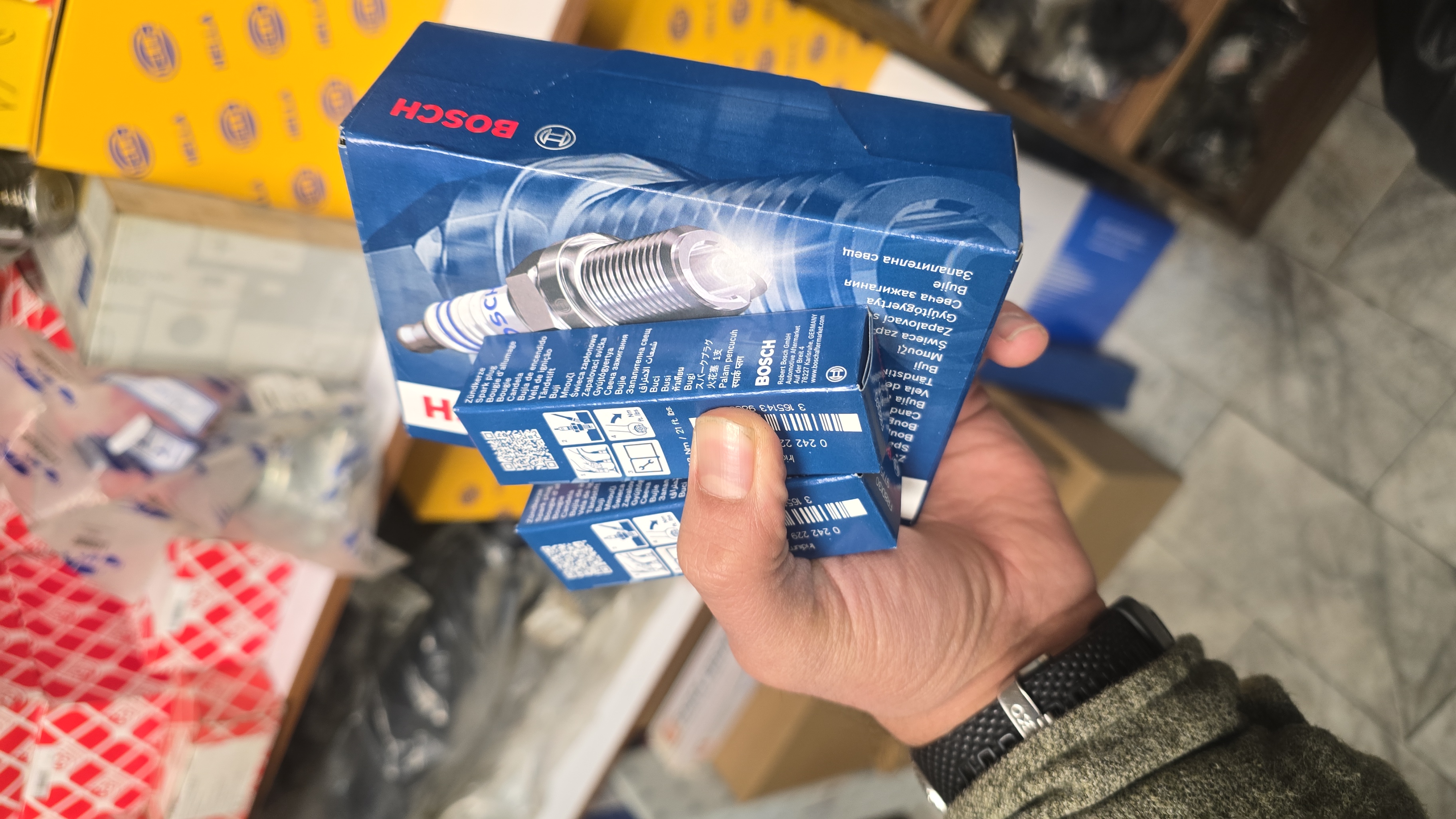 شمع بوش اصلی مرسدس بنز