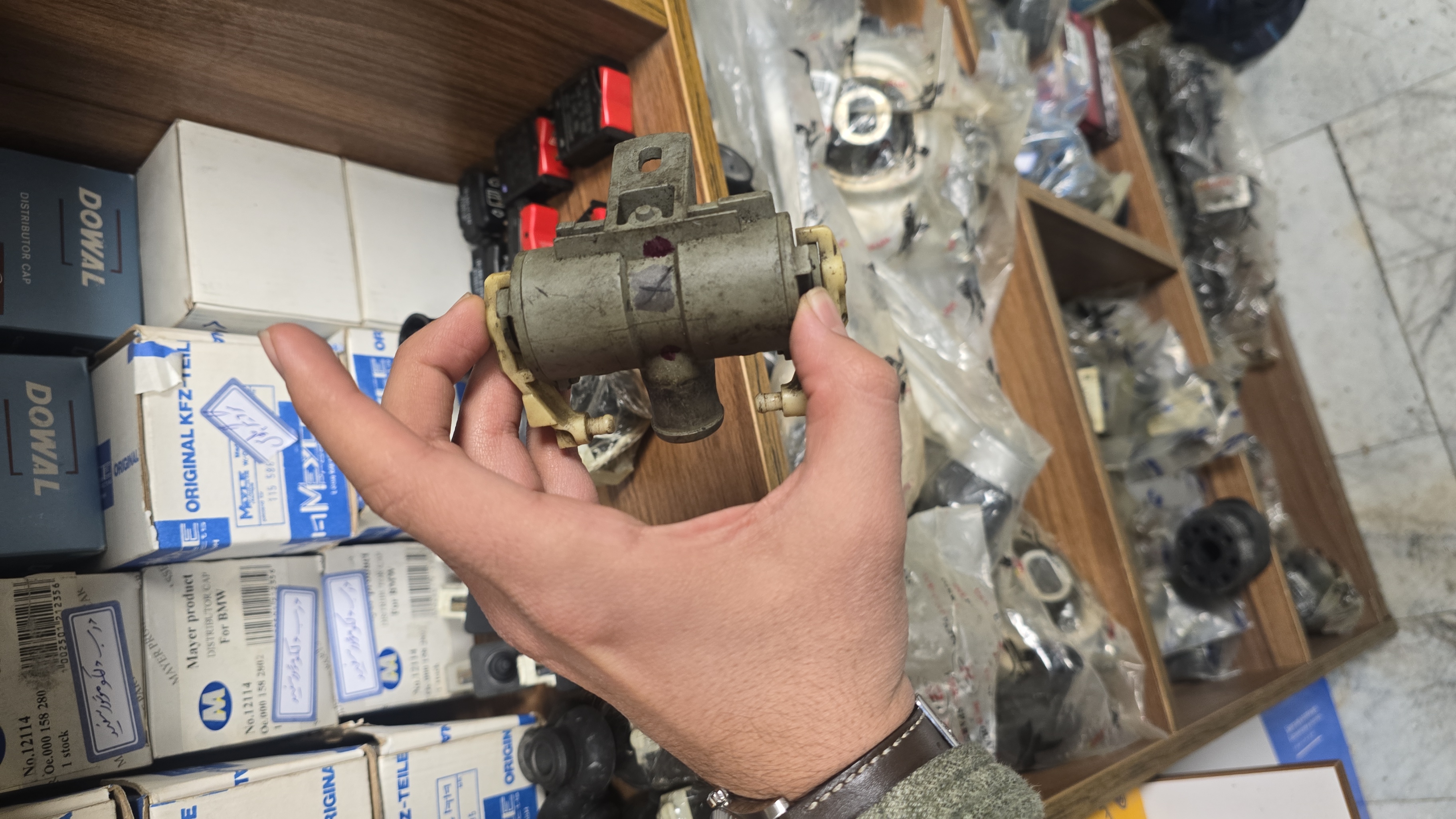 شیر بخاری کائوچویی بنز 230E